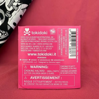 Tokidoki Pool Party Series 1 Plush Keychain Blind Box