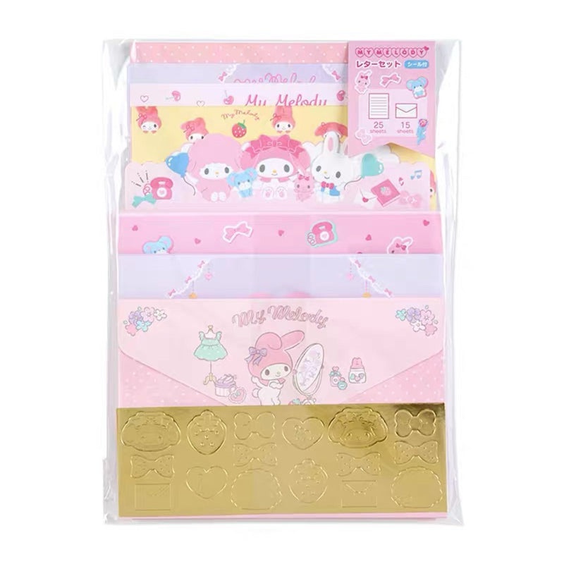 Sanrio Original My Melody Letter Set. Made in Japan