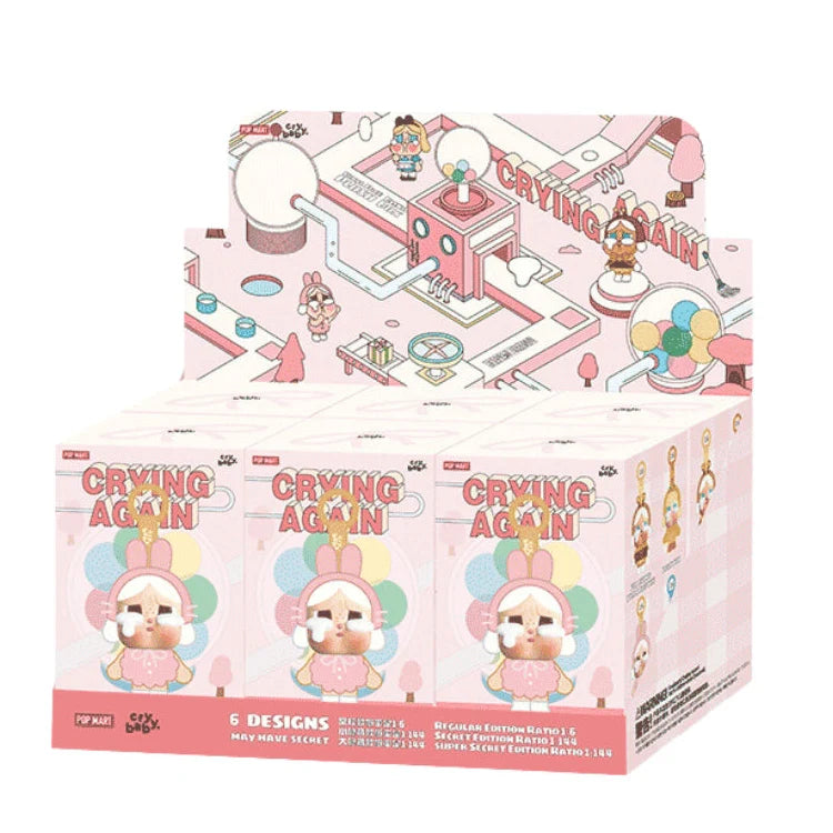 CRYBABY Crying Again Series-Vinyl Face Plush Blind Box