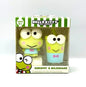 Sanrio Hello Kitty & Friends Keroppi & Milkshake Figurine Set (Flocked)