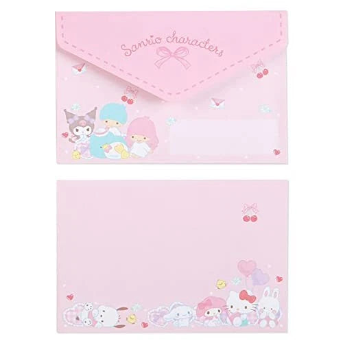 Sanrio Original Sanrio Characters Letter Set. Made in Japan