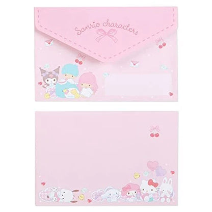 Sanrio Original Sanrio Characters Letter Set. Made in Japan