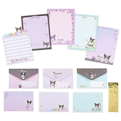 Sanrio Original Kuromi Letter Set. Made in Japan.