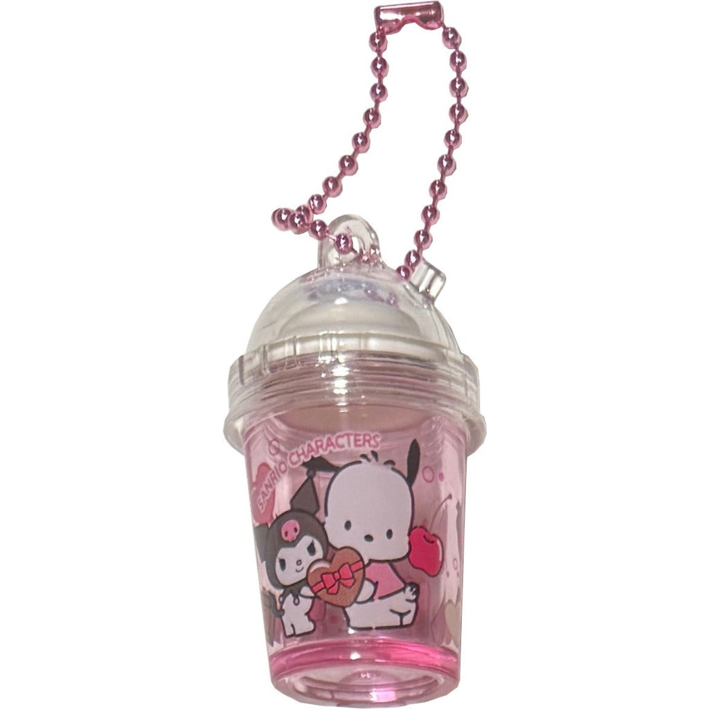 Kuromi And Pochacco Frappe Keyholder